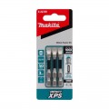 Makita E-22729 - 3 Piece 10x50mm Impact XPS Power Bits  Drill & Driver Bit Sets